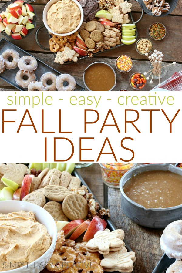 Fall Party Ideas - Hoosier Homemade