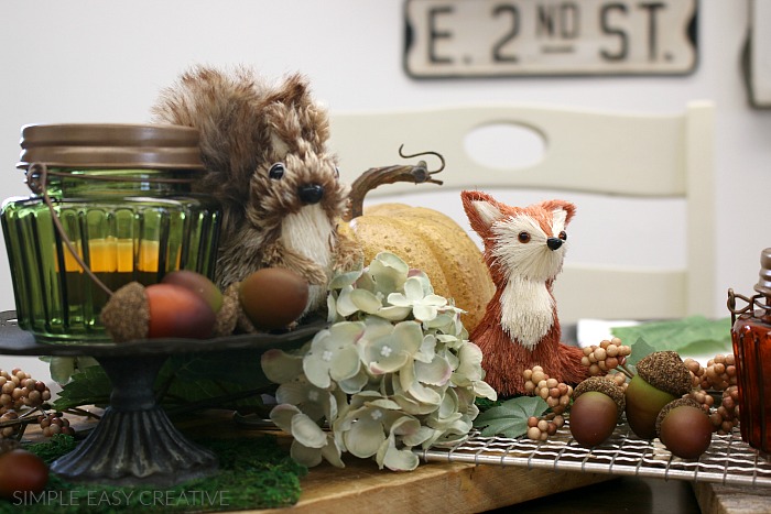 Decorations for Fall Table