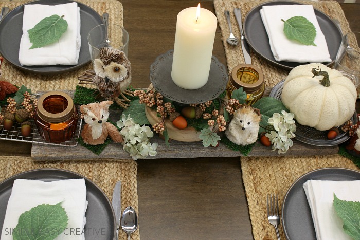 Decorations for Fall Table