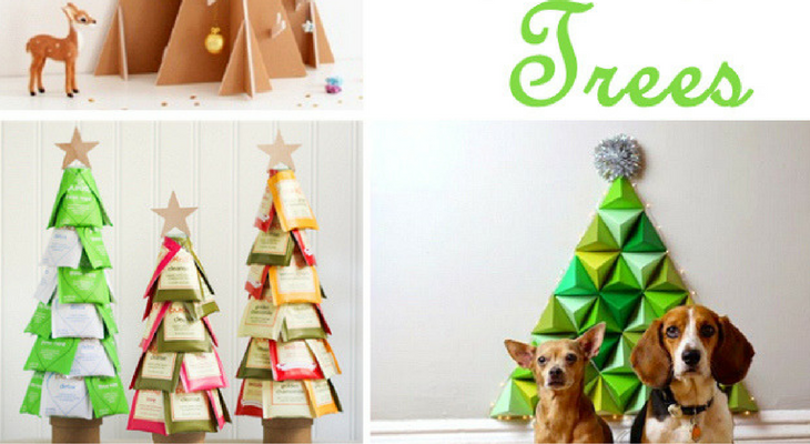 Christmas Tree Ideas – 100 Day of Homemade Holiday Inspiration