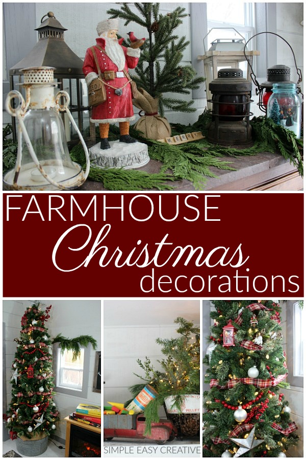 Farmhouse Christmas Decor: Holiday Inspiration - Hoosier Homemade