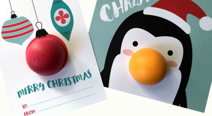 Lip Balm Christmas Gift Printables – 100 Days of Homemade Holiday Inspiration