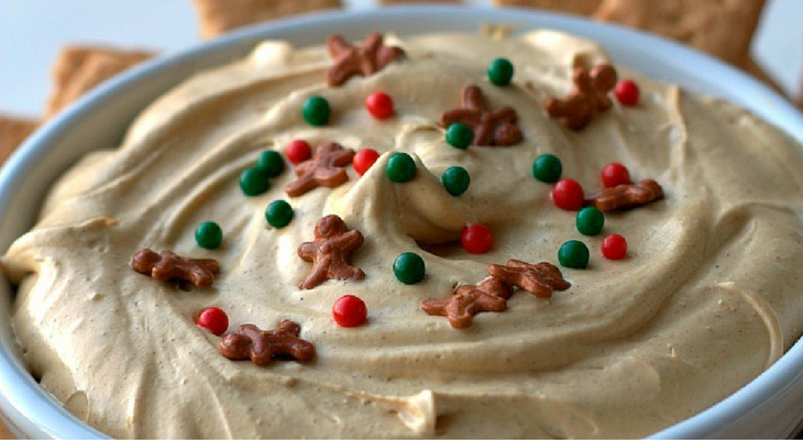 Gingerbread Cheesecake Dip – 100 Days of Homemade Holiday Inspiration