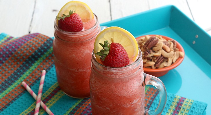 Frozen Strawberry Lemonade