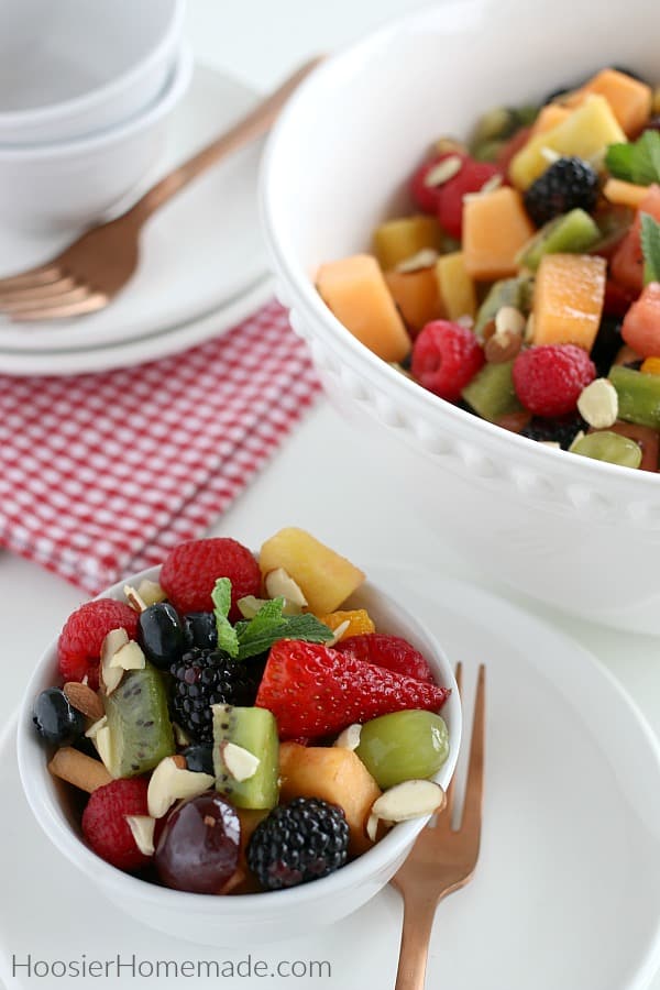 Fruit Salad in bowls