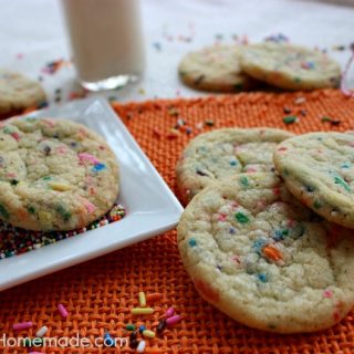 Homemade Funfetti Cookies