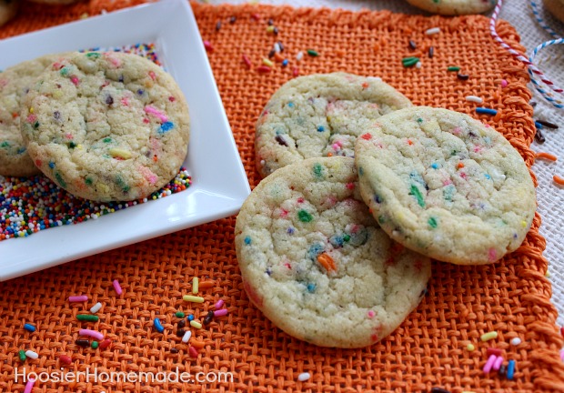 Homemade Funfetti Cookies