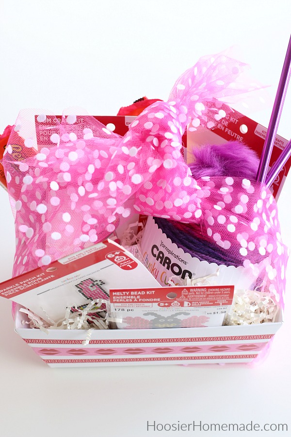 Wrapped Gift Basket
