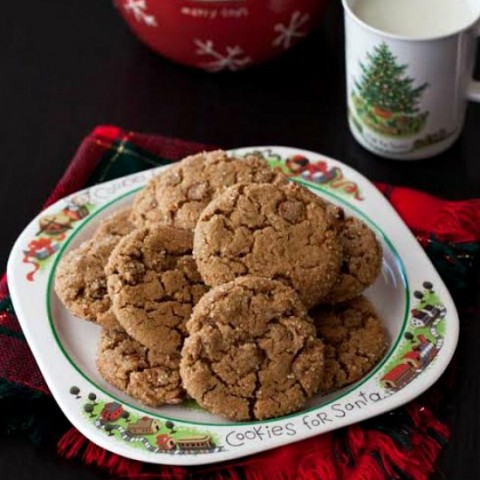 Soft Ginger Snap Cookies: Christmas Cookie Exchange