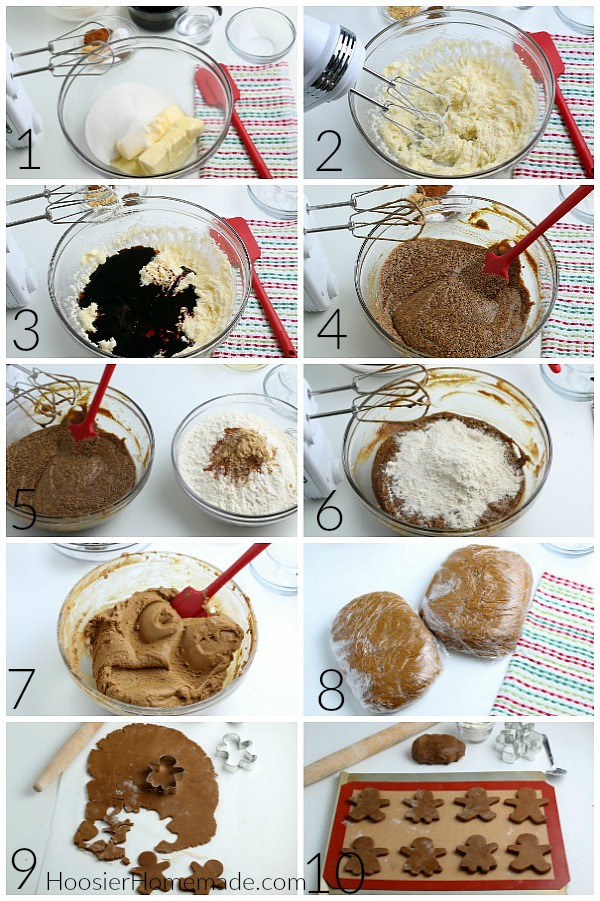 how to make Gingerbread Cookies