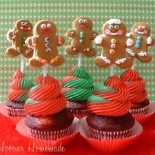 Gingerbread Pop Cupcakes~Cupcake Tuesday - Hoosier Homemade