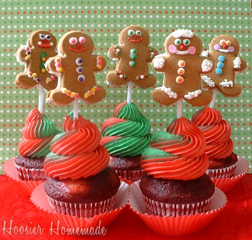 Gingerbread Pop Cupcakes~Cupcake Tuesday