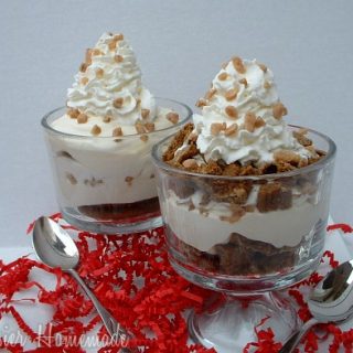 Holiday Gingerbread Toffee Trifle