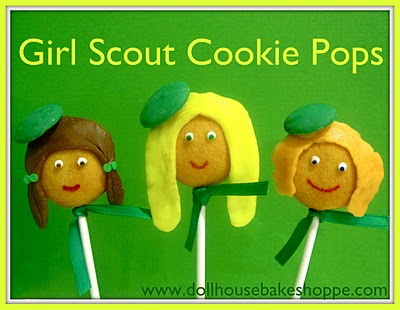 Girl Scout Cookie Cupcakes: Cupcake Corner