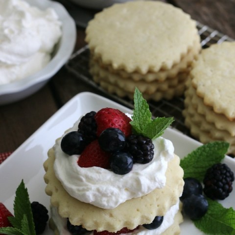 Gluten Free Triple Berry Shortcakes