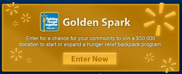 Fight Hunger with the Golden Spark