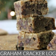 Graham Cracker Log