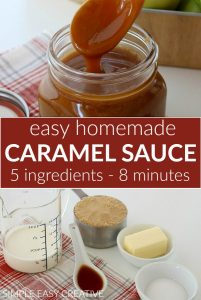 Homemade Caramel Sauce - Hoosier Homemade