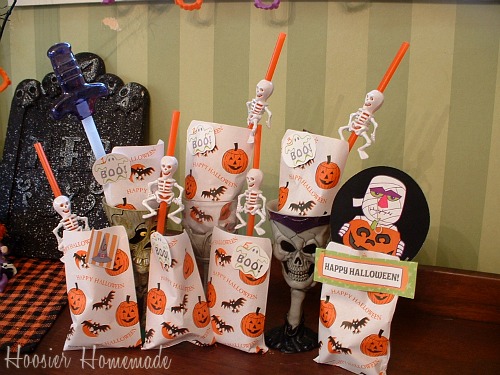 Halloween Countdown Bags And Decorations Hoosier Homemade 6124