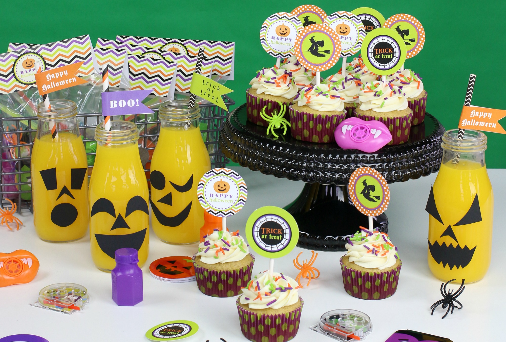 Halloween Birthday Cake Toppers | Halloween Cupcake Toppers Kids - Happy  Halloween - Aliexpress