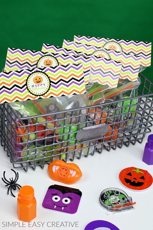 Printable Halloween Bag Toppers