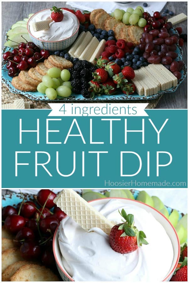 Healthy Fruit Dip - Hoosier Homemade