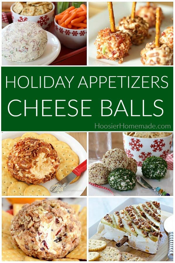 Holiday Appetizers Cheese Ball