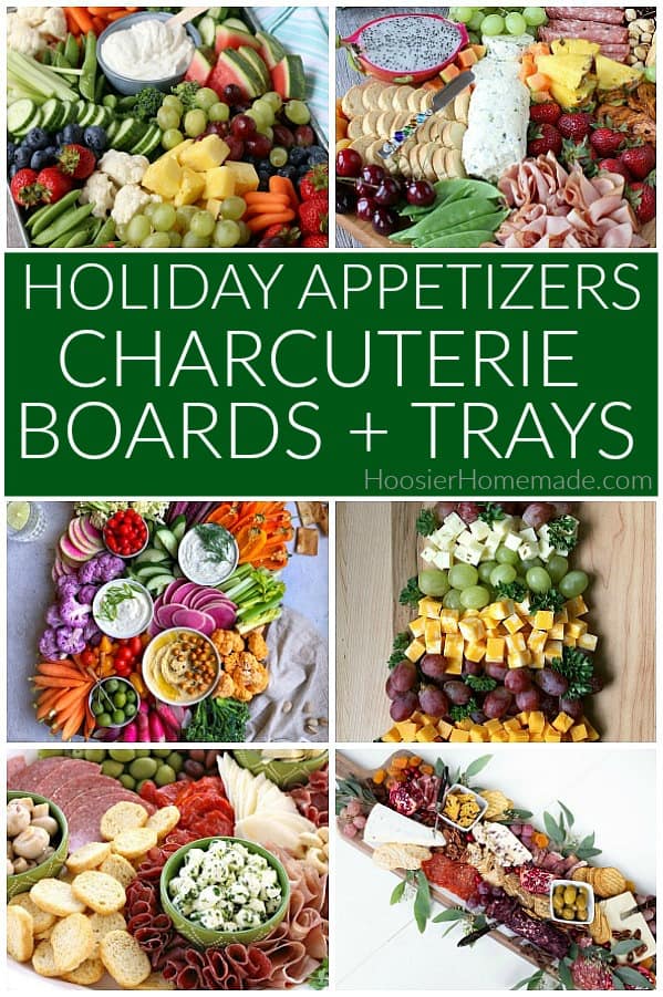 Holiday Appetizers Charcuterie Boards