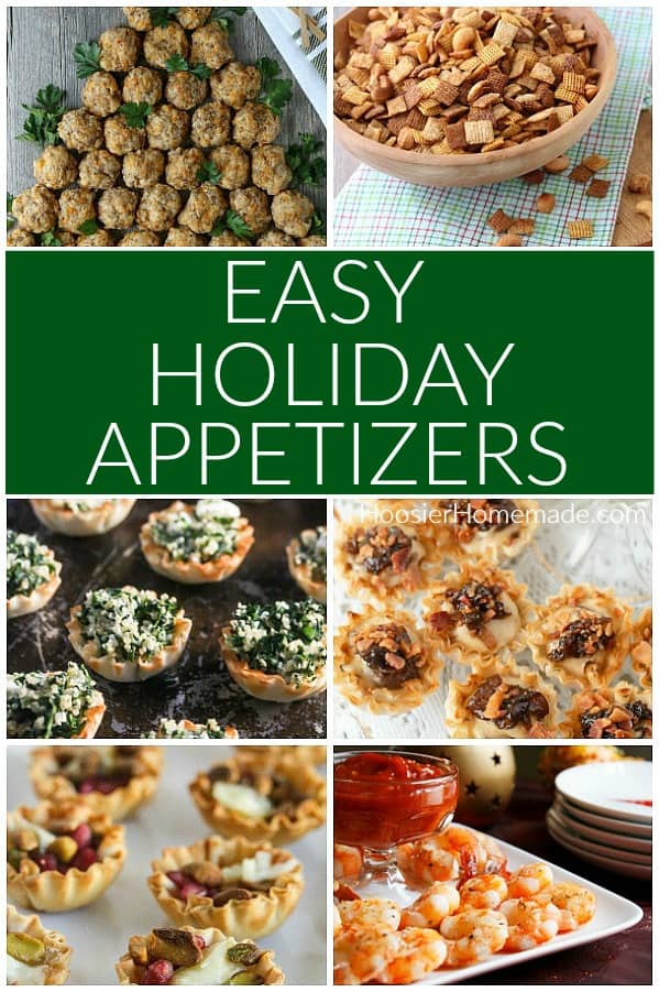 Easy Holiday Appetizers