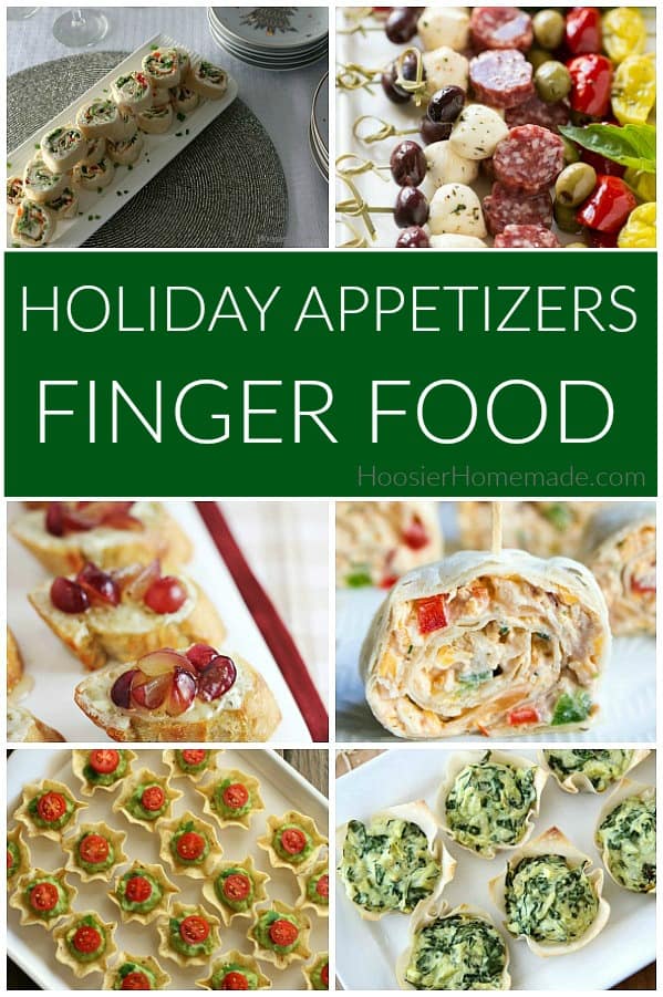 Holiday Appetizers Finger Food