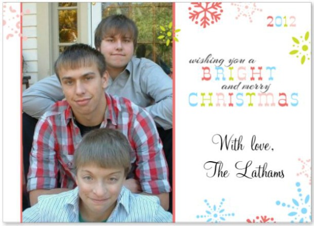 Holiday Photo Card Design Challenge