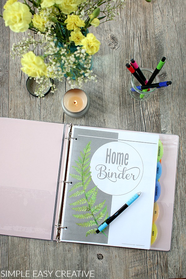 Home Management Binder