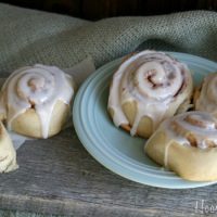 Bread Machine Cinnamon Rolls