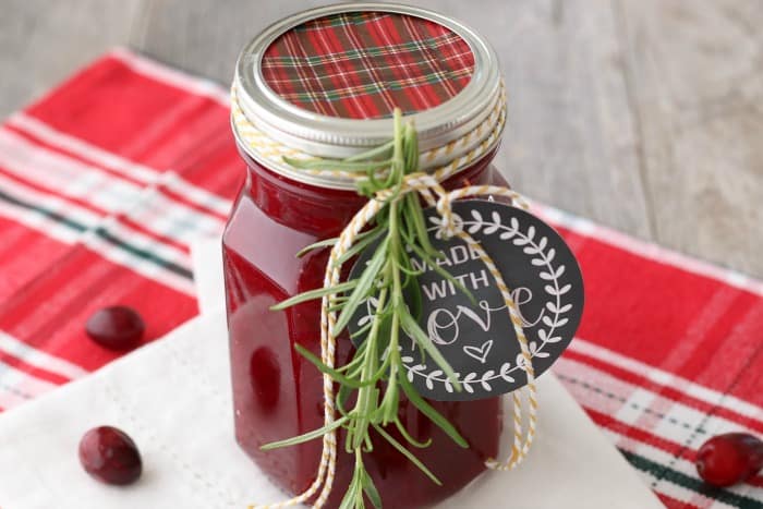 Cranberry Sauce Gift Idea