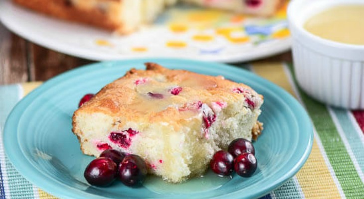 Homemade Fresh Cranberry Cake: Holiday Inspiration