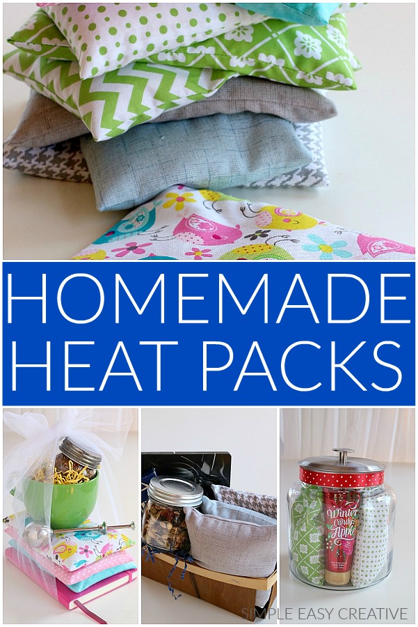 HOW TO MAKE A HEATING PACK, Removable Heating Pad Insert