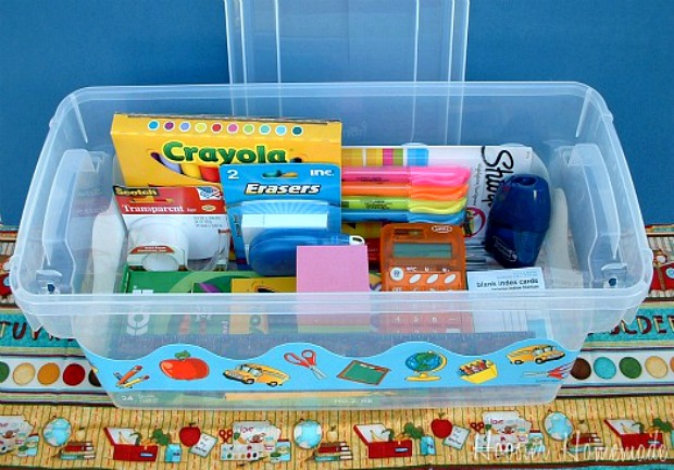 Homework Box :: HoosierHomemade.com