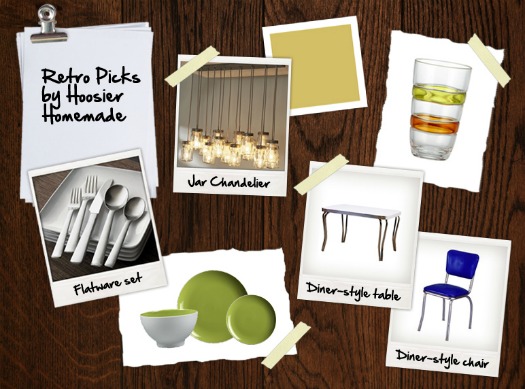 Your Picks. Your Place. Sweepstakes:Retro Dining Room