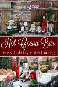 Hot Chocolate Bar: Holiday Inspiration - Hoosier Homemade