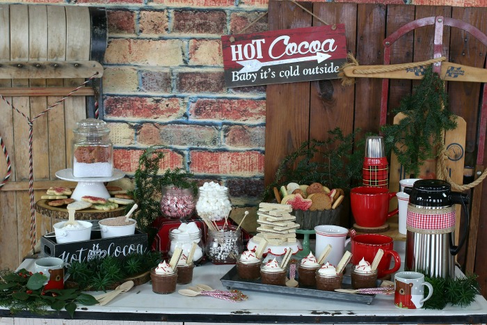 Hot Chocolate Bar: Holiday Inspiration