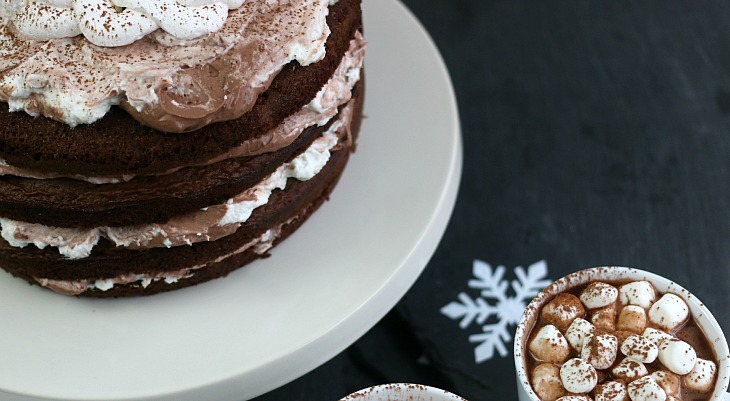 Hot Chocolate Cake: Holiday Inspiration