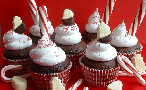 Share Our Holiday Table: Hot Cocoa Cupcakes