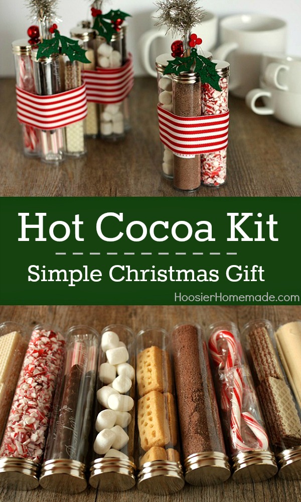 Hot Chocolate Christmas Neighbor Gift Idea - The Polka Dot Chair