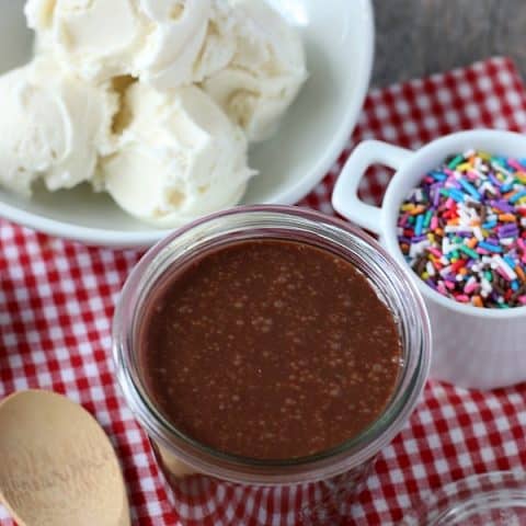 Hot Fudge Recipe in a Jar