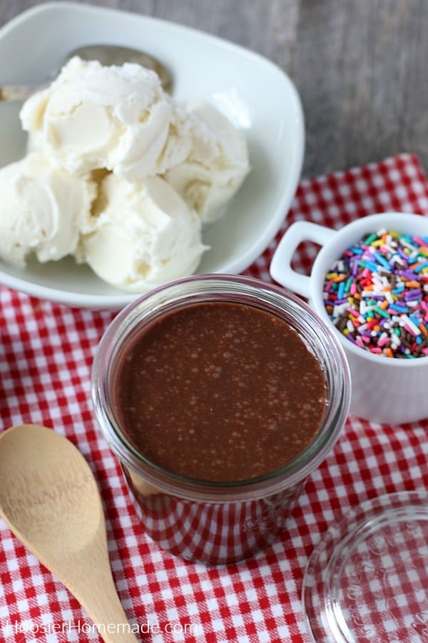 Hot Fudge Recipe in a Jar