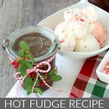 Hot Fudge Recipe in Jars for Christmas Gifts