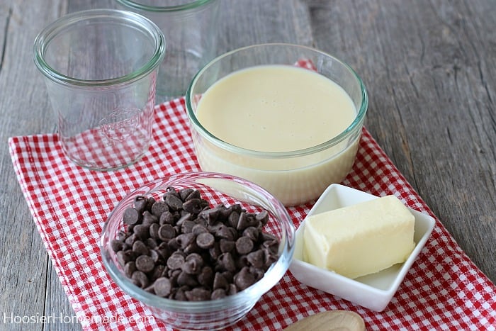 Ingredients for Hot Fudge Recipe