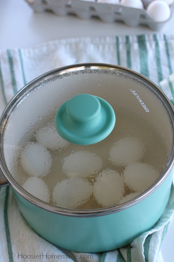 Boiled Eggs for Easter