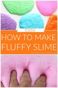 How to Make Fluffy Slime - Hoosier Homemade