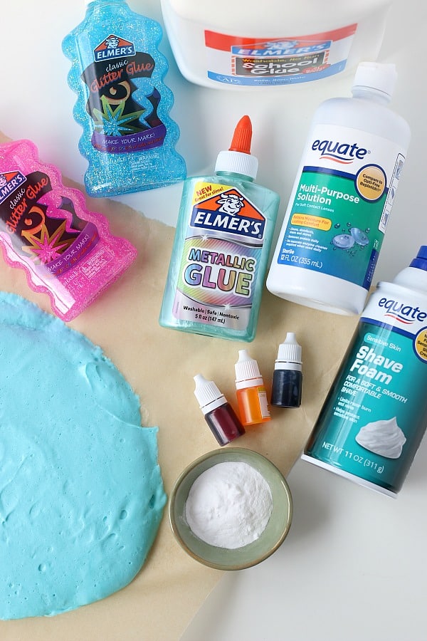 How to make FLUFFY SLIME WITH TOOTHPASTE